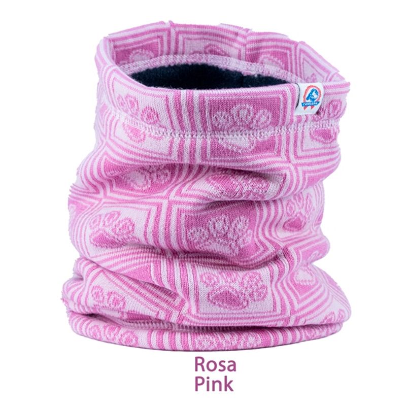 Rana neck warmer - merino wool lined with fleece - paw 