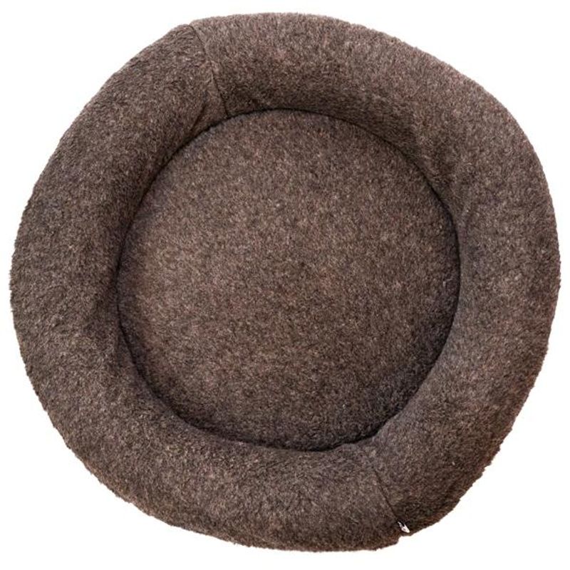 Canelana rund hundeseng 100% ull spesial bestilt farge 