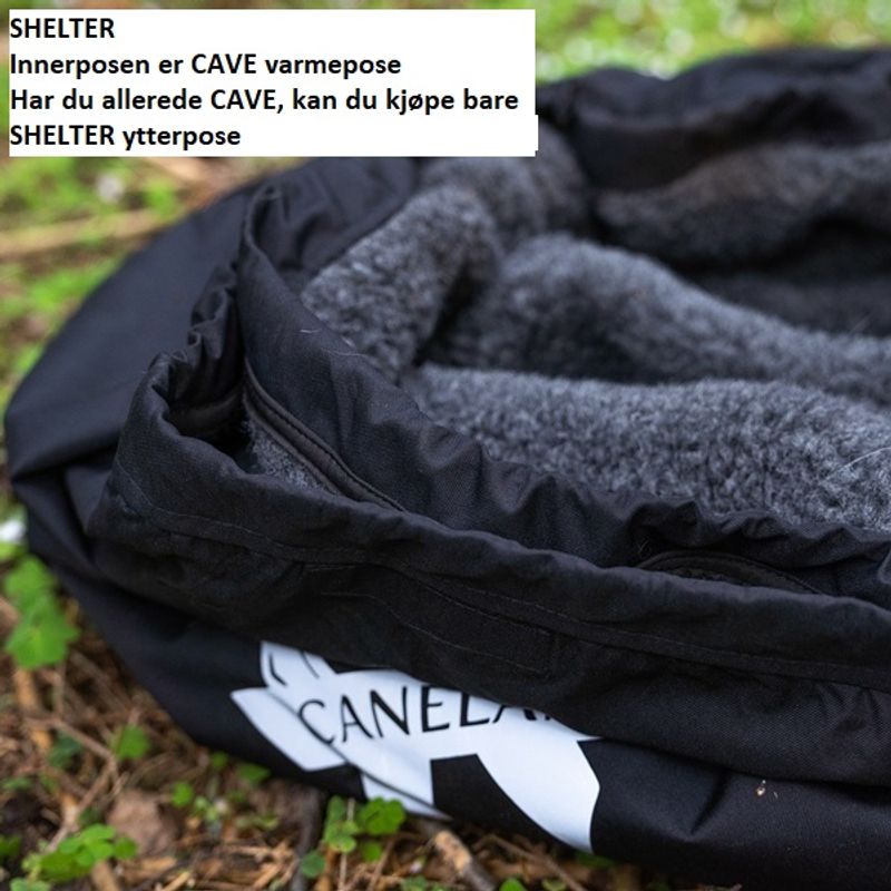 Canelana Shelter beskyttende vind-/varmepose hund