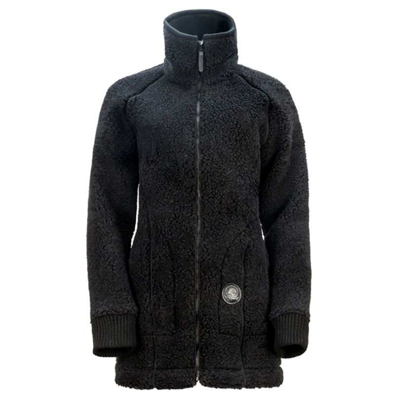 Frida ulljakke lang damemodell 100% ull