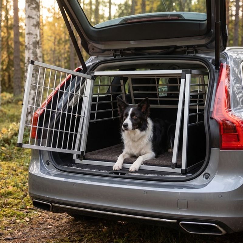 VIALANA crate mattress for car crates – 100%  wool